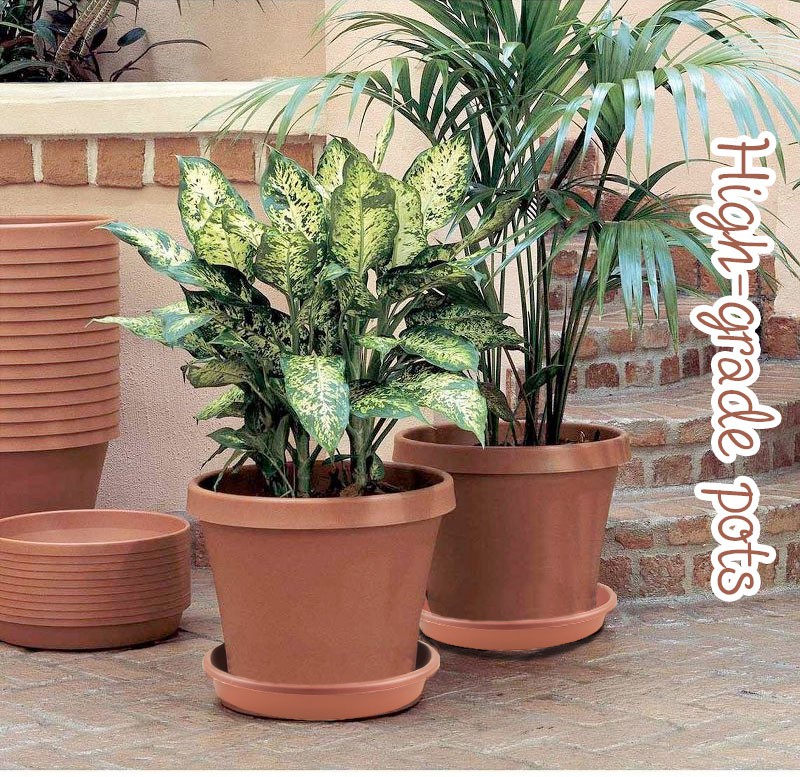 21 Inch Plastic Plant Saucer